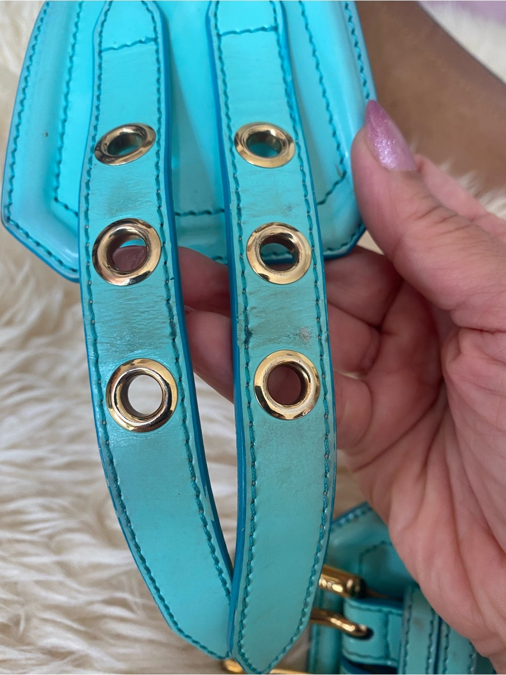 Burberry leather belt - Picture 5 of 11